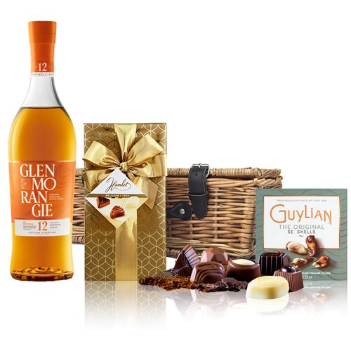 Glenmorangie Original 12 Year Old Whisky 70cl And Chocolates Hamper